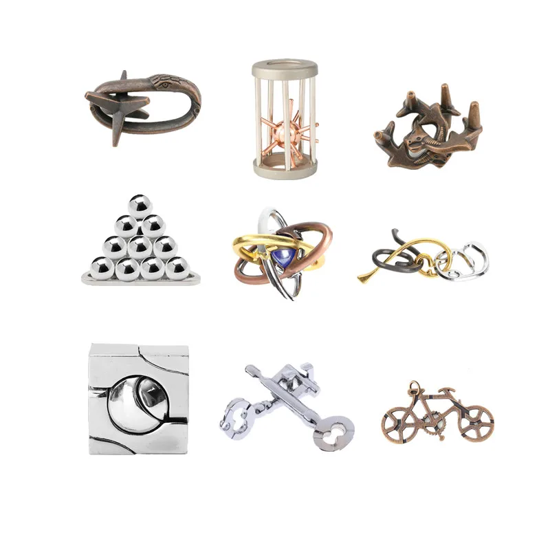 Классическая металлическая головоломка для детей и взрослых |