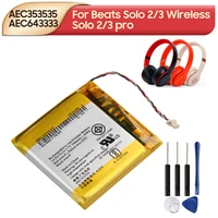original replacement battery aec353535 for beats solo 2 0 3 0 aec643333 for beats studio 23 solo pro wireless eadphones battery