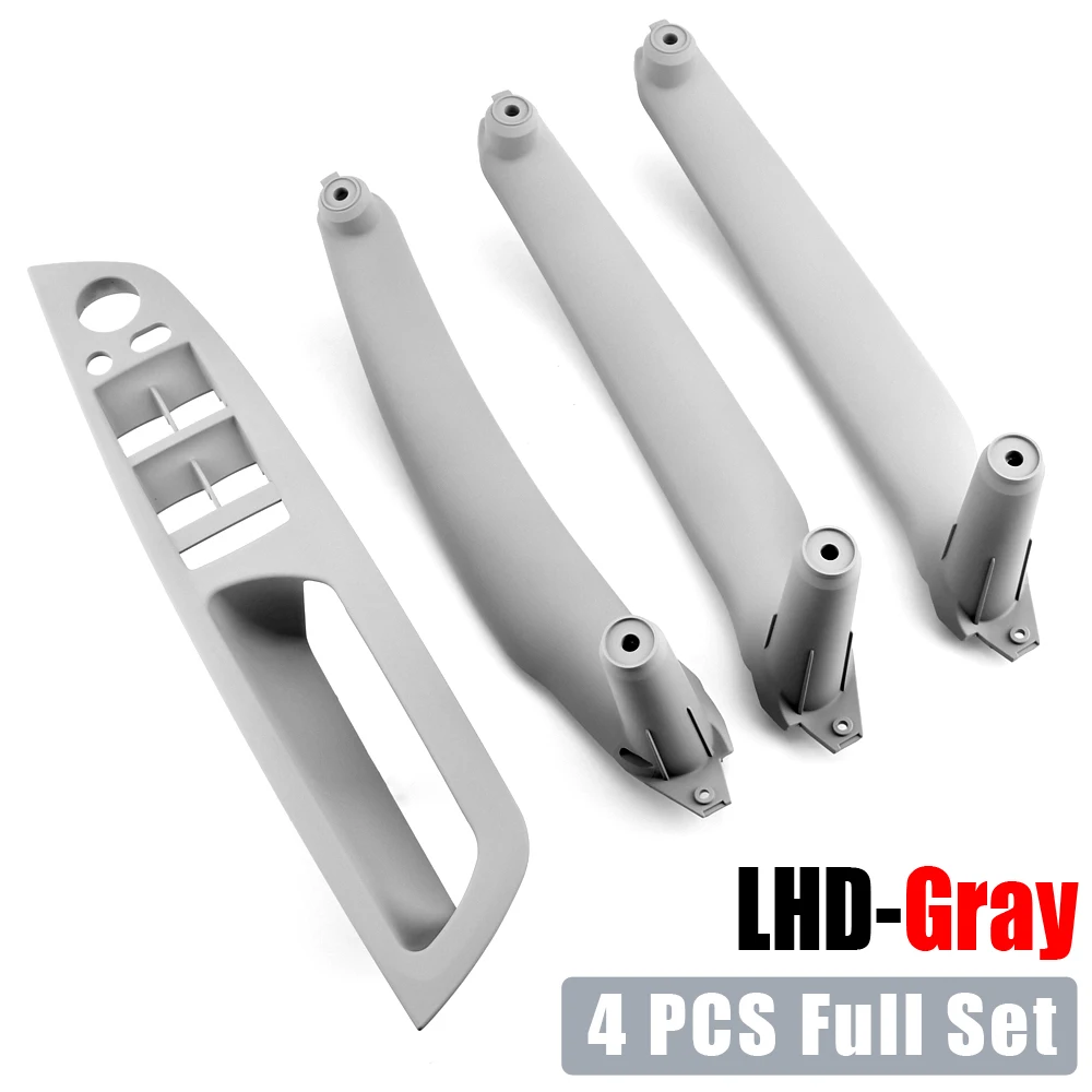 

Автомобильная Передняя и задняя внутренняя дверная ручка внутренняя панель Накладка для BMW E70 E71 X5 X6 2007-2014 LHD