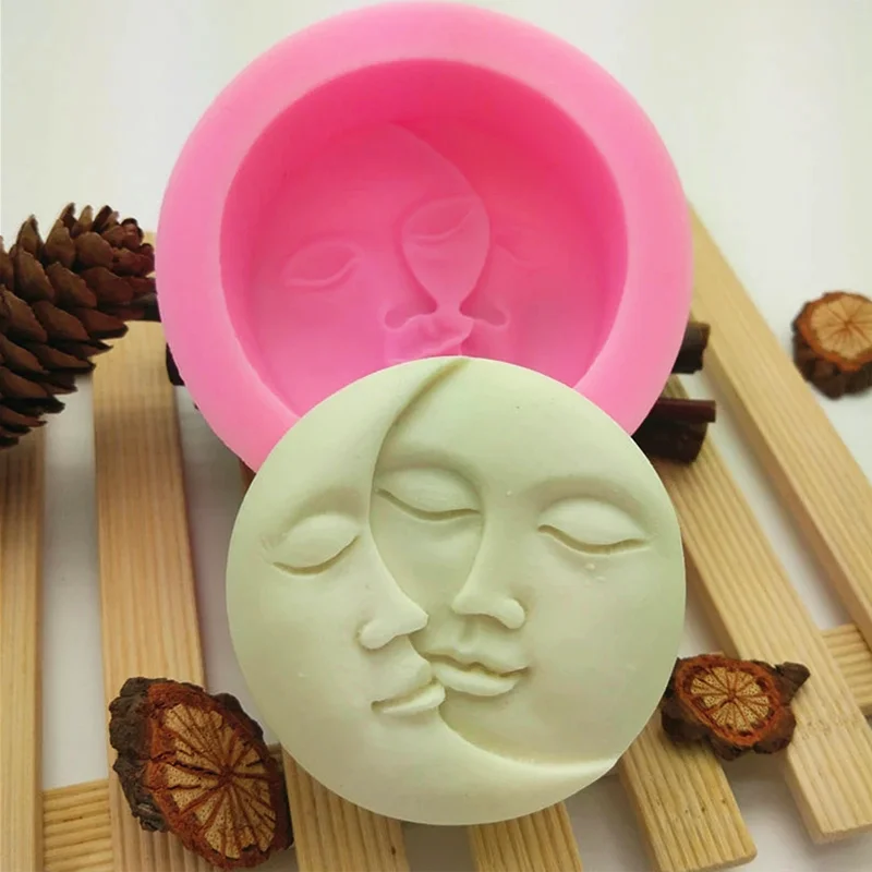 

DIY Festival Candle Silicone Mold Simple Style Design Handmade Soap Gypsum Jewelry Craft Home Decor Molds Candle Making Supplies