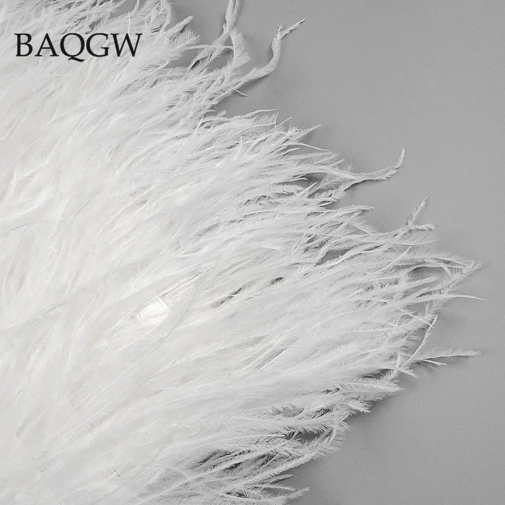 Женский комплект из двух предметов укороченный топ с перьями пикантный