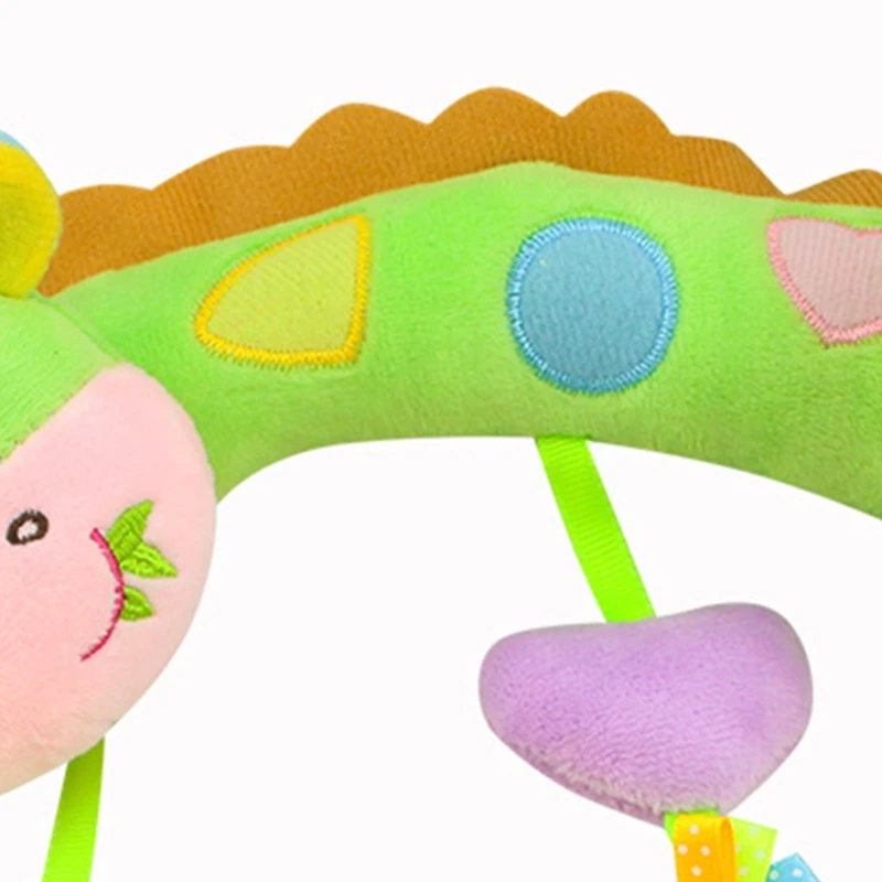 

D7WF Plush Hanging Rattles Toy Cartoon Animal Shape Toys Colorful Interactive Parent-Child Educational Toys for Kids