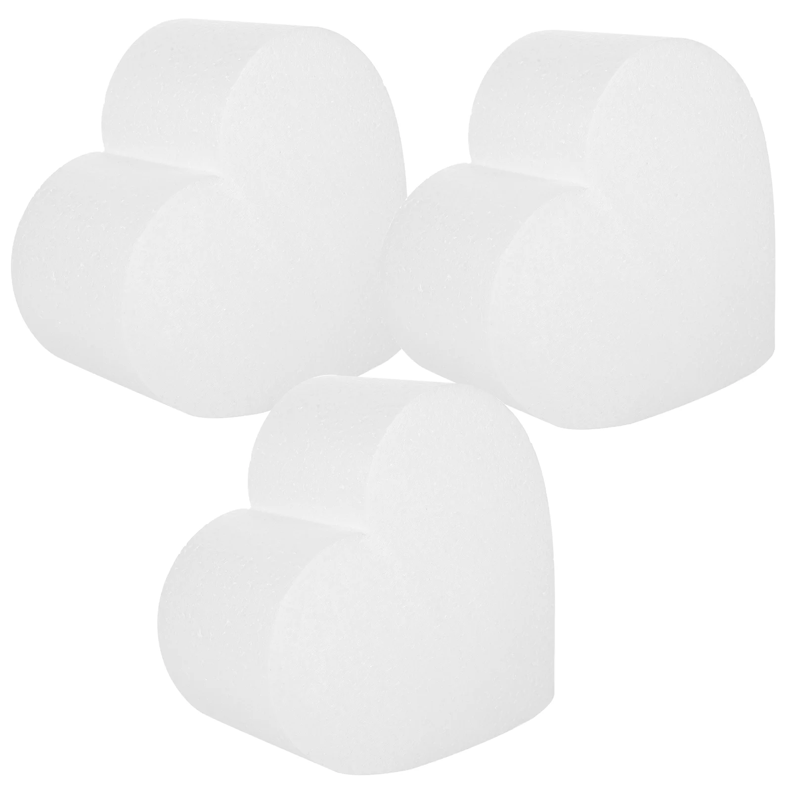 3 шт. пенопластовая модель торта манекены в форме сердца легкий инструмент для