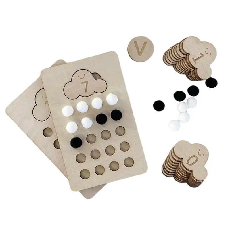 

Деревянная головоломка Монтессори, доска для захвата рук, Обучающие деревянные головоломки для детей, подарок на день рождения для мальчиков и девочек
