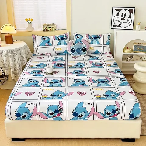 Комплект постельного белья с мультяшным аниме, одеяло, пододеяльник, наволочка, детская кровать, удобный комплект кровати, двуспальная кровать