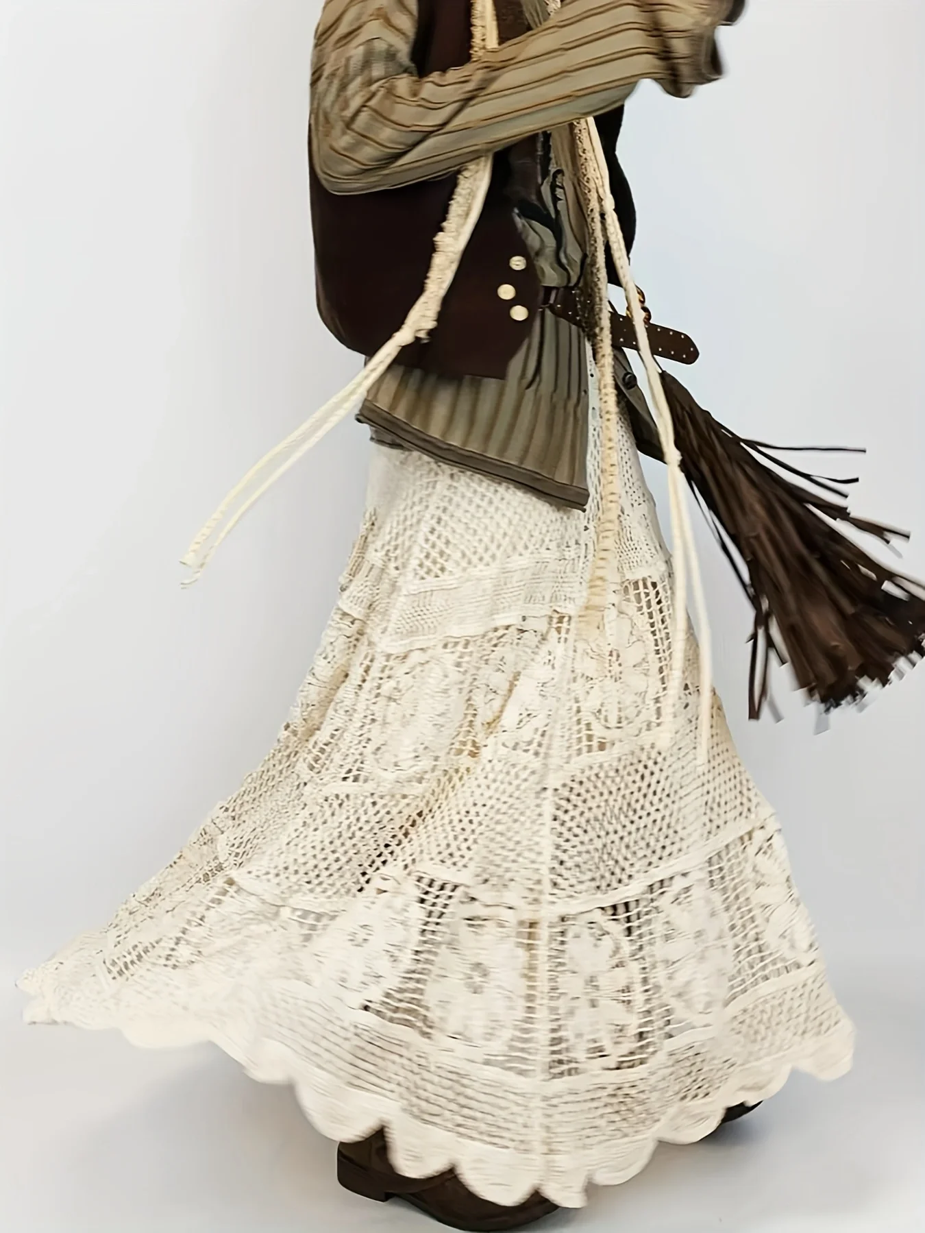 Модные юбки нежная тяжелая промышленность винтажный французский дизайн с