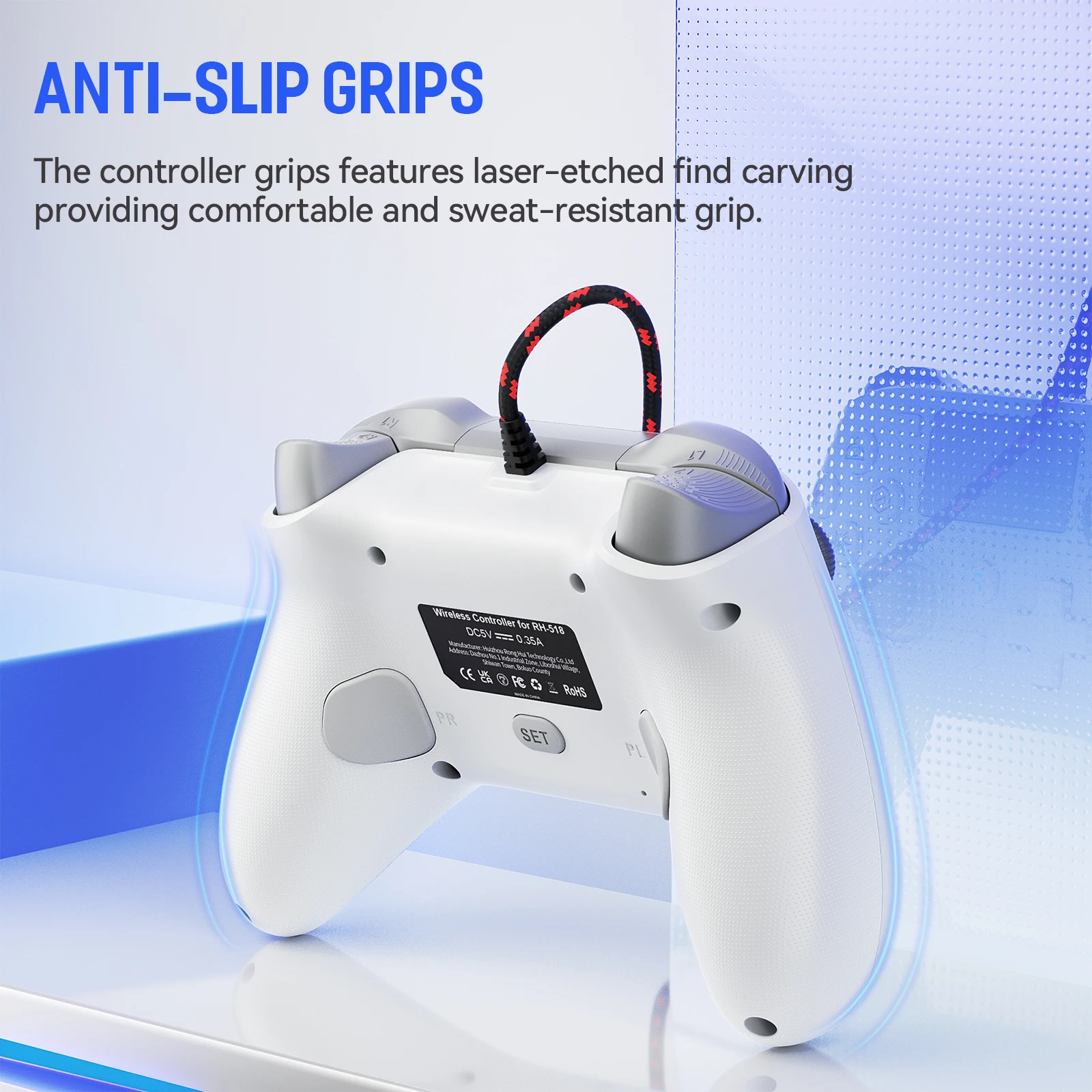 Проводной контроллер для for Playstation 5 PS54PC, геймпад, игровой пульт управления, джойстик Turbo, программируемая задняя кнопка, мультитач-панель. (art.: 3920db98013b4) - 3920db98013b4