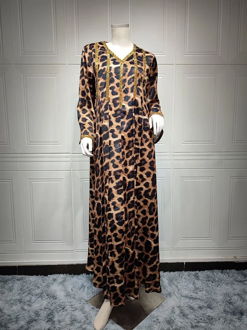 Ramadan Eid Mubarak Abayas For Women Caftan Marocain Abaya Dubai Turkey Islam Muslim Long Maxi Dress Robe Longue Musulmane Femme