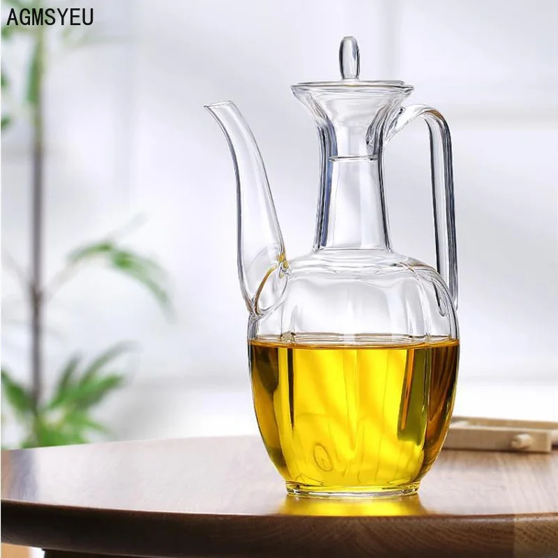 

curved handle hand-held pot transparent glass teapot home coffee table high borosilicate kettle high temperature resistance