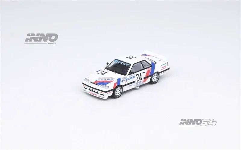 INNO 1:64 SKYLINE GTS-R(HR31) # 24 ДИЗЕЛЬ KIKI JTC 1988 г. литая под давлением модель автомобиля