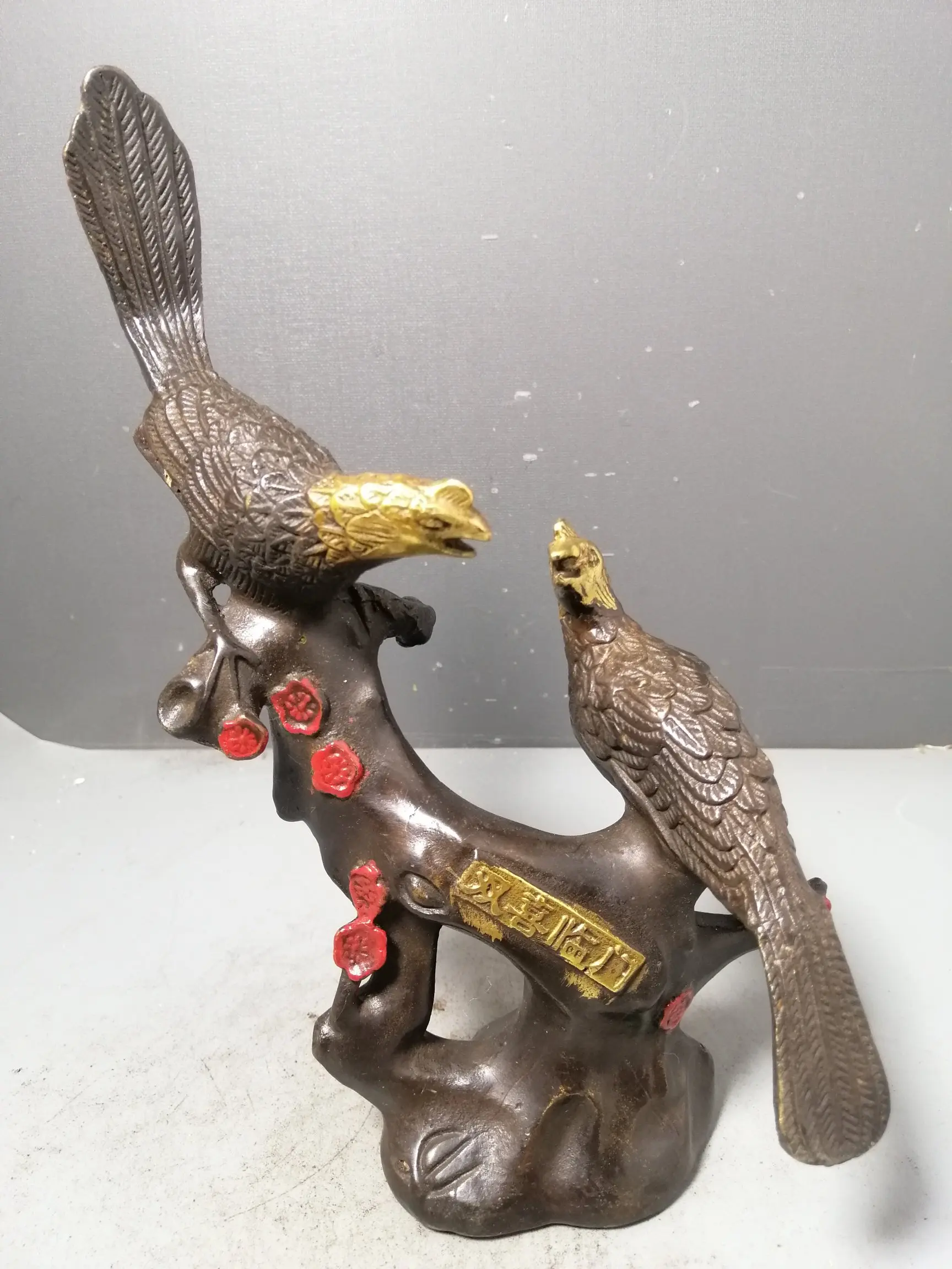 

Copper Statue Pure Copper Home Decoration Magpie Decoration Housewarming Wedding Gift Handicraft Decoration