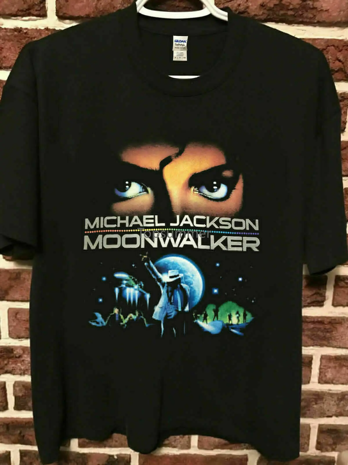 

New Michael Jackson 1988 Moonwalker Movie T Shirt New Arrival Male Tees Casual Boy T-Shirt Tops Discounts