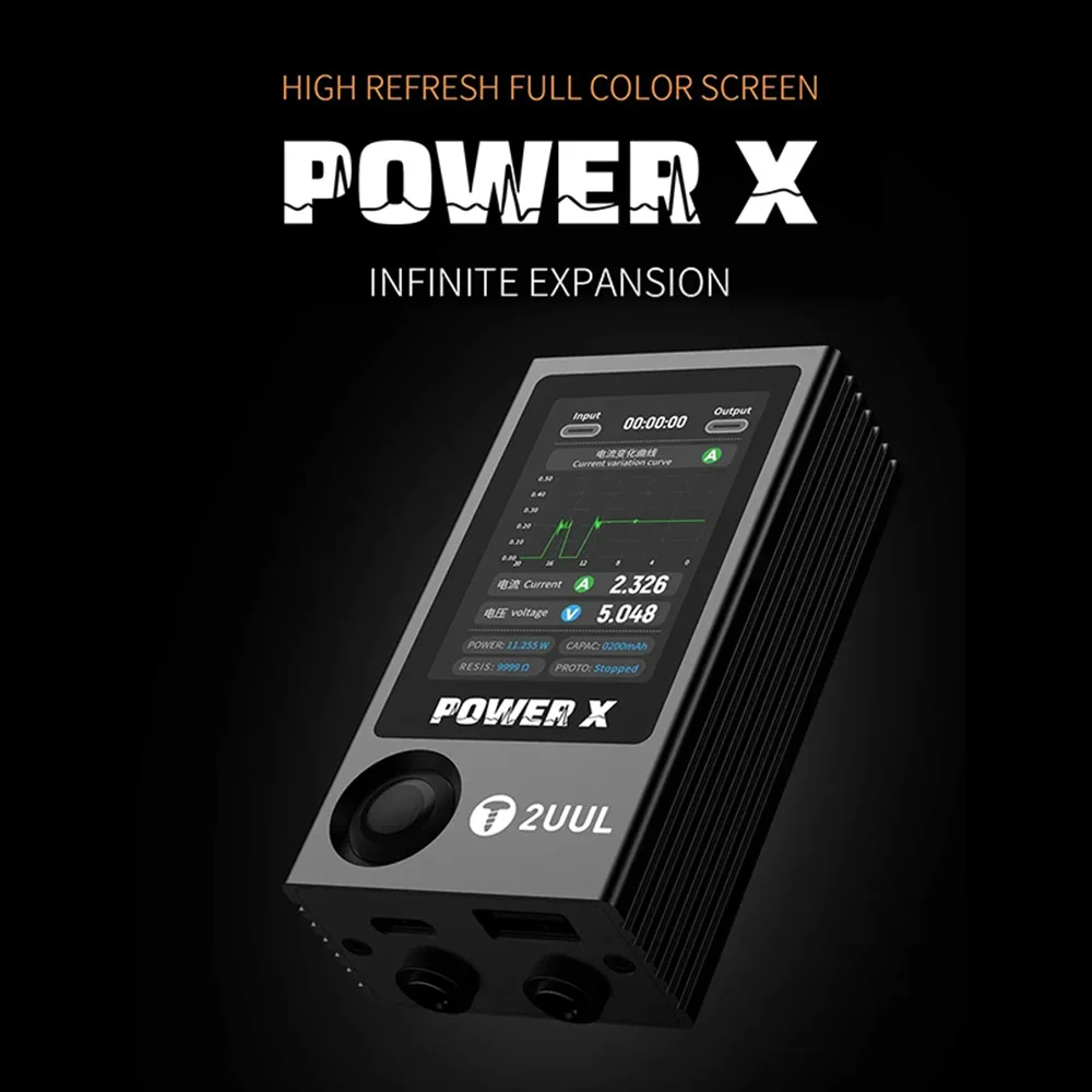 2UUL PW11 Power X Высокоотражающий экран Измеритель ампер-напряжения способный для