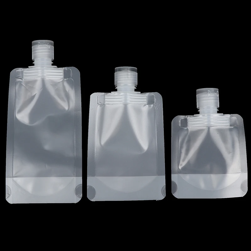 

30/50/100ml Travel Reusable Lotion Dispenser Bag Leakproof Refillable Pouches Shampoo Liquid Cosmetic Packaging Storage Containe