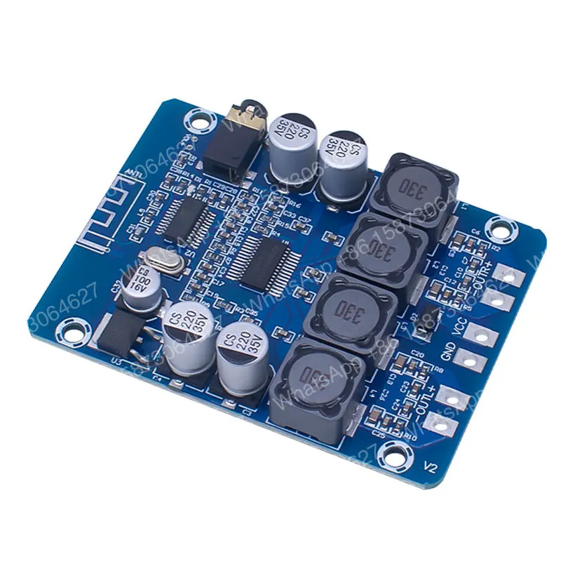 Фото Плата цифрового усилителя мощности TPA3118 2x30W DC 8-26V для стереоаудио и Bluetooth, для DIY-проектов, игрушек и моделей №4
