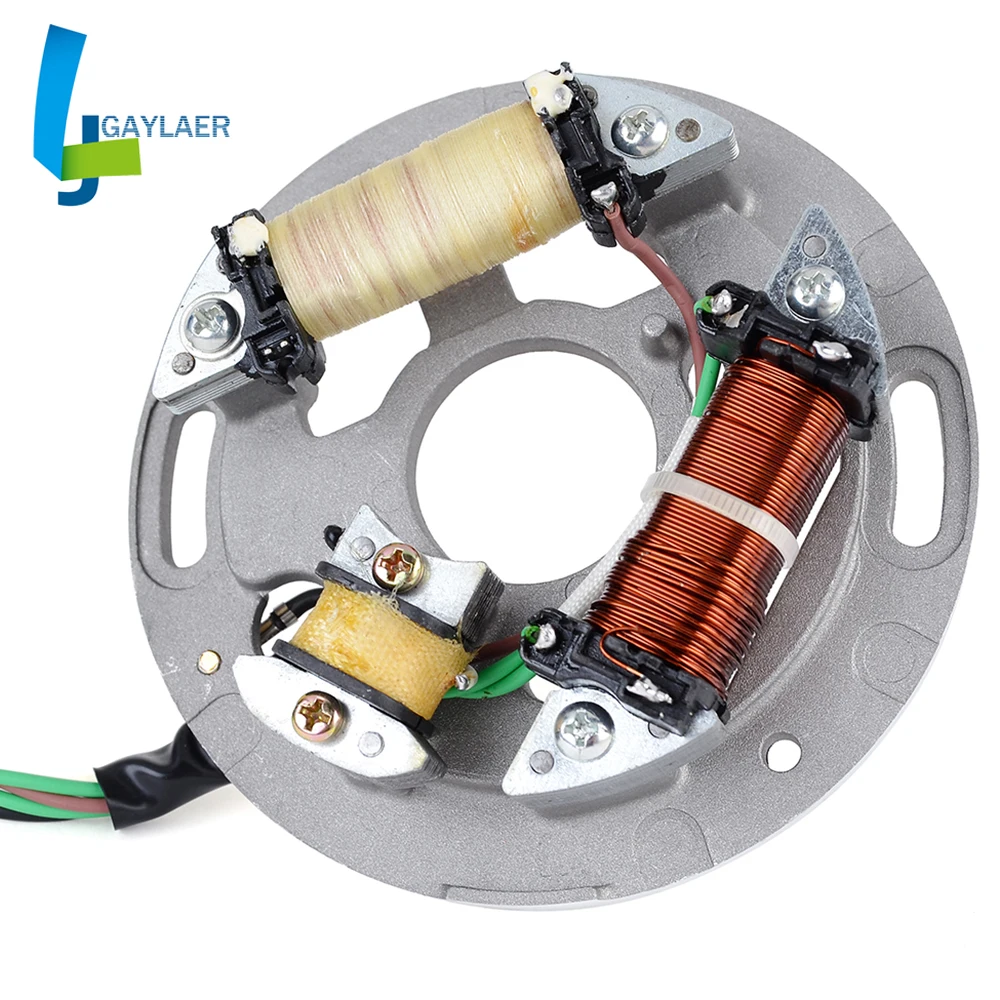 Фото Катушки зажигания статора мотоцикла для Yamaha WRB700S WRB650T WR650 LX XL700 WRA650 WRA700 WVT700 XL700X LX650 VXR650 VXR700 FX1 №3