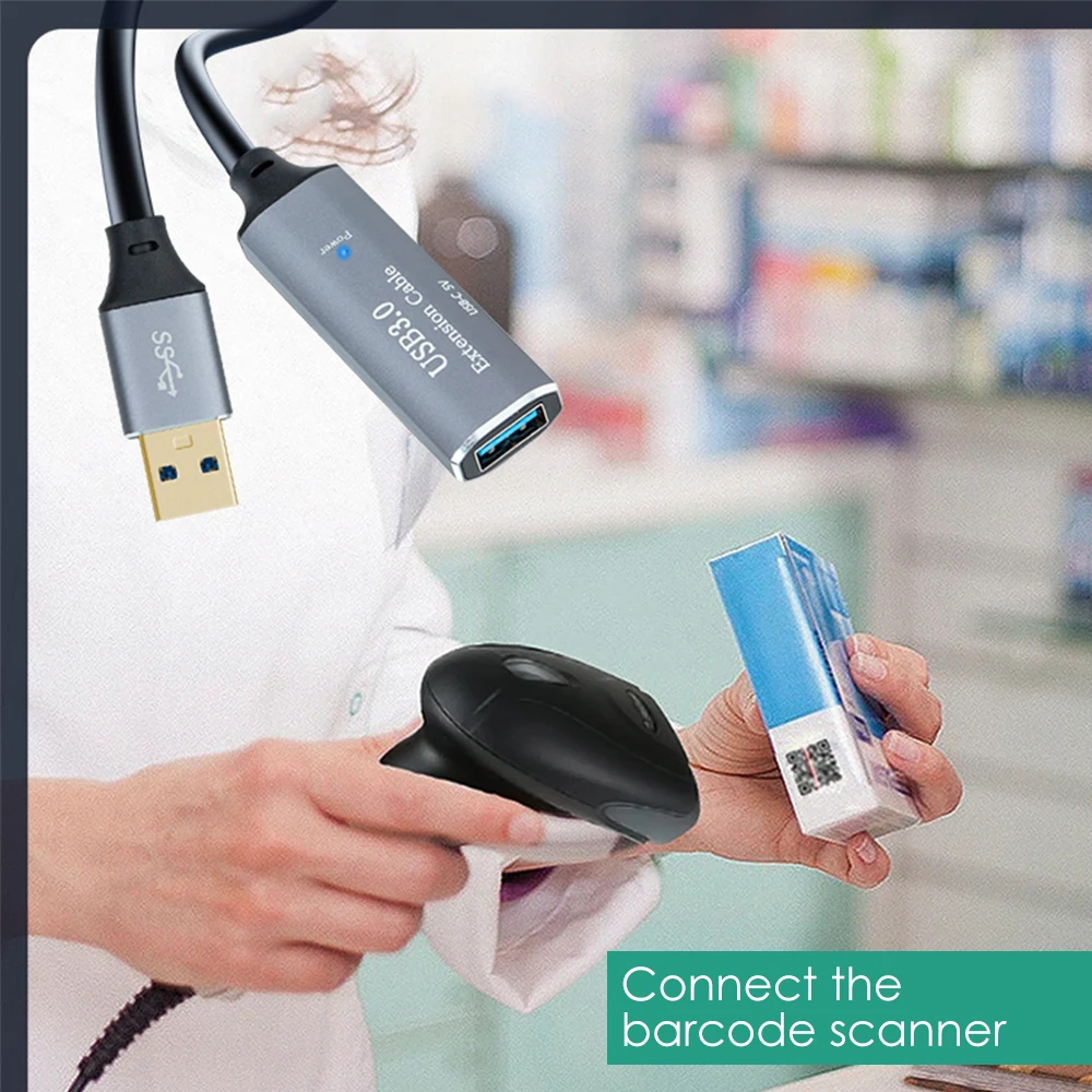 Удлинительный кабель USB 3 0 штырь-гнездо