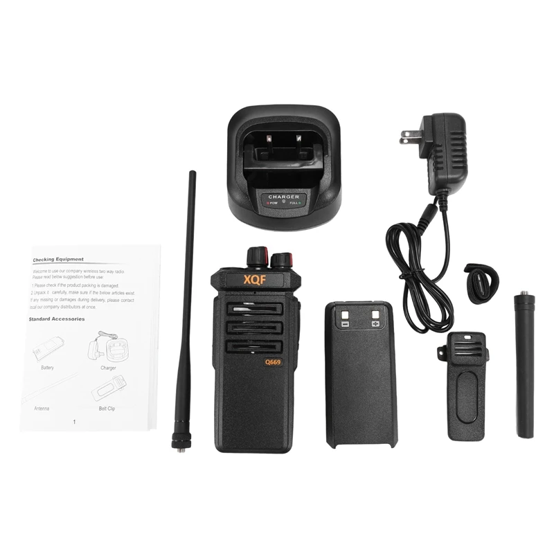 AYHF-12W Walkie Talkie High Power Outdoor Construction Site Self-Driving Handstand