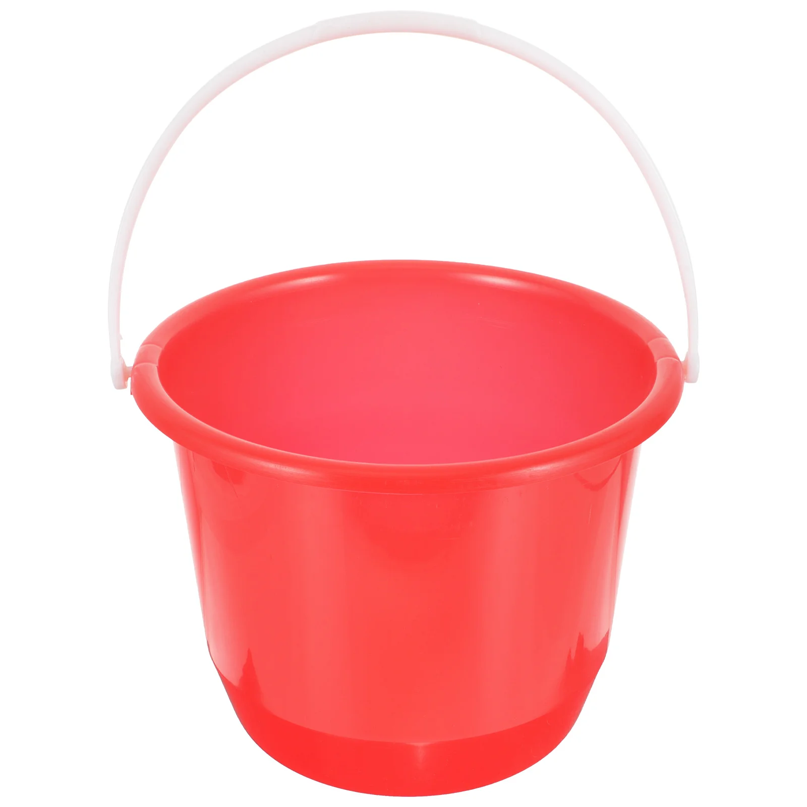 

Multipurpose Bucket Plastic Container Water Handle Round Bathtub Wash Cans Multifunctional Beach Sand Home