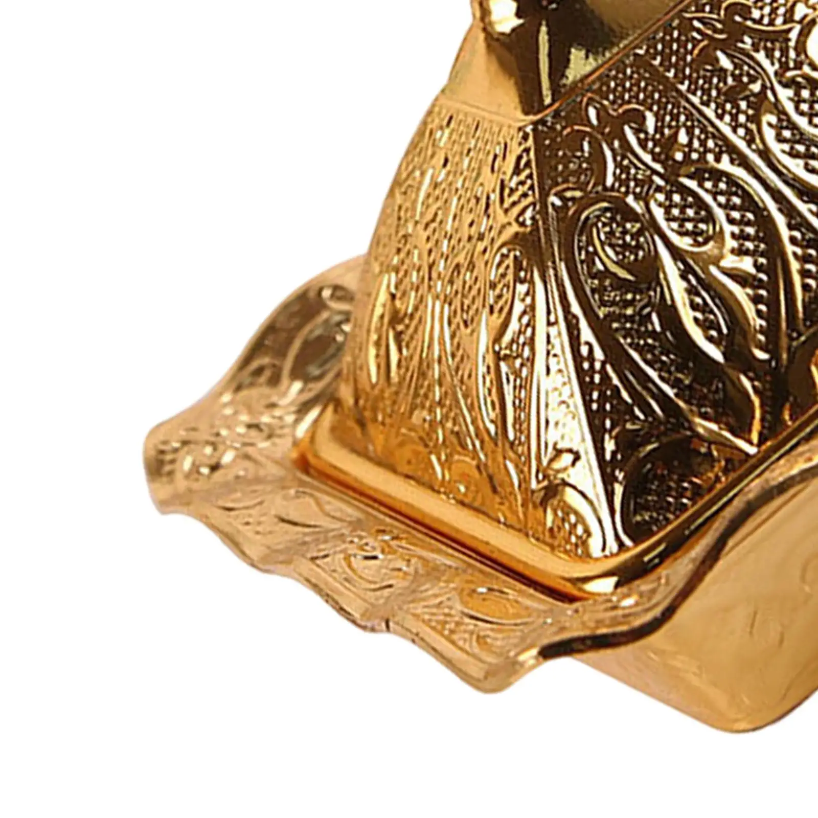 Декоративная миска для конфет с крышкой сервировочное блюдо из сплава банка