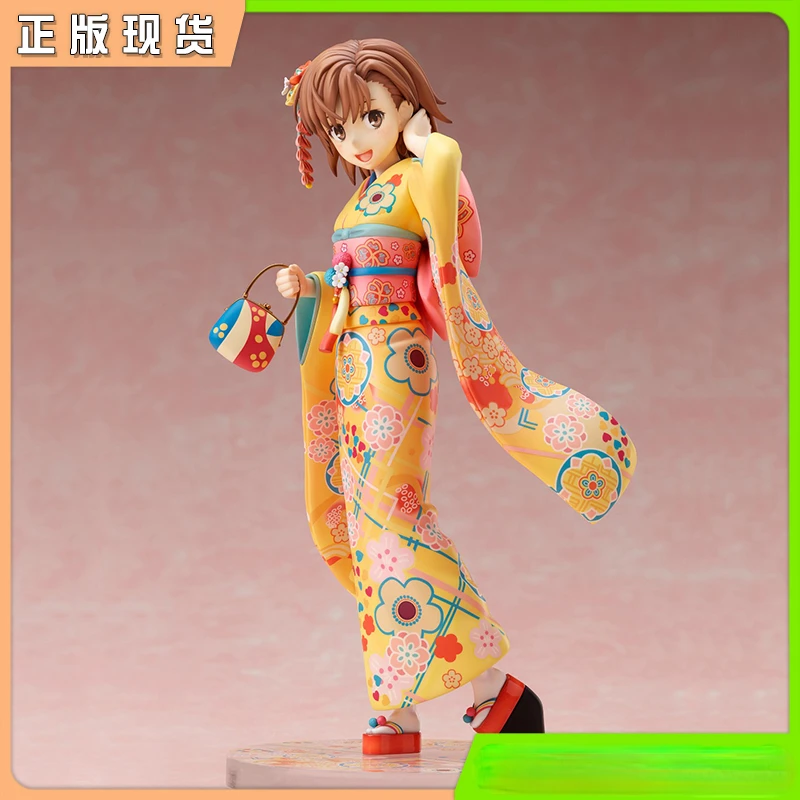 

Аниме Фигурка научный суперэлектромагнитный пистолет магический запрещенный книжный каталог Misaka Mikoto кимоно Классическая Ручная работа