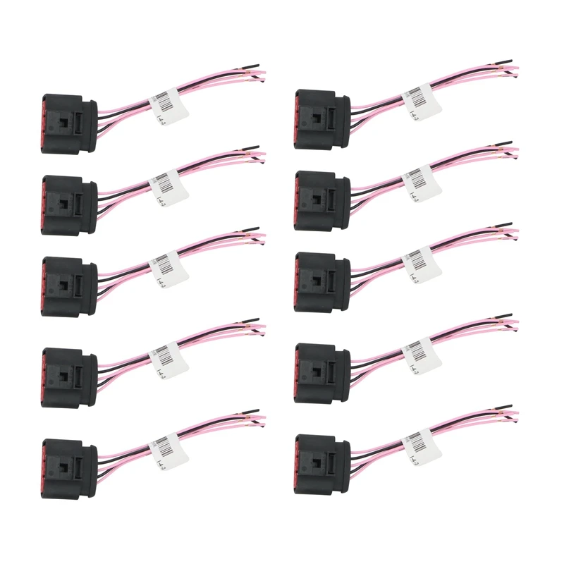1J0973775A For - MAF Mass Air Flow Sensor 5 Pin Connector Pigtail Harness Plug 1J0 973 775A / 775 A (10 PCS)