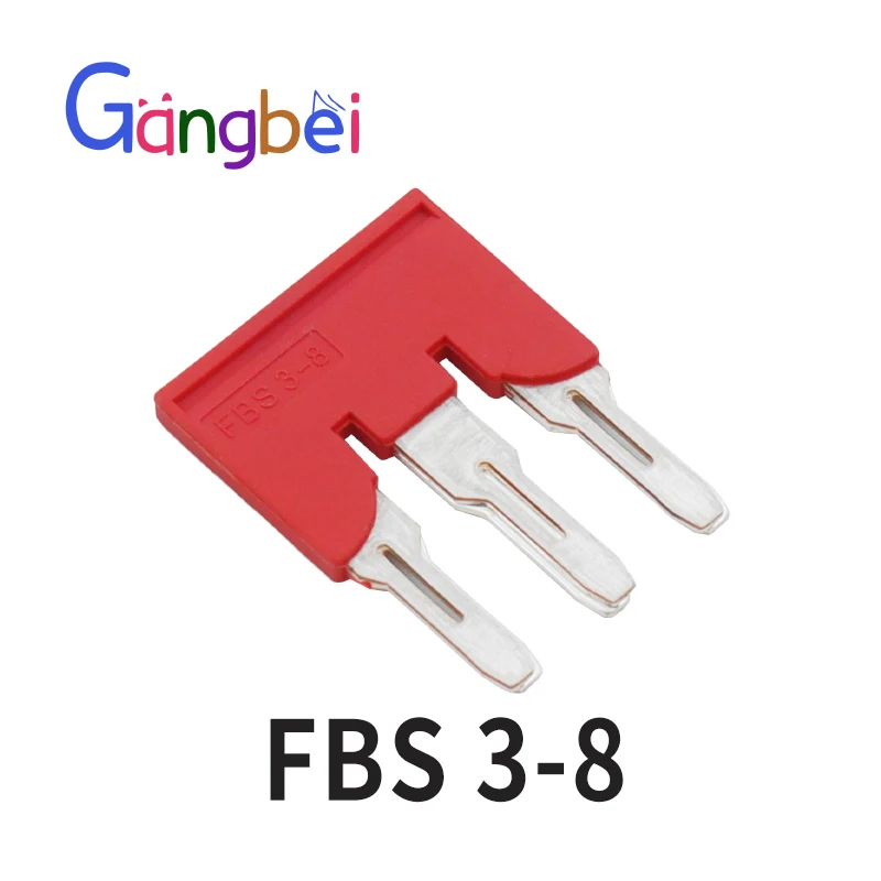 FBS 3-8 (ST-6) разъем пружинный соединительный клеммный мост короткий