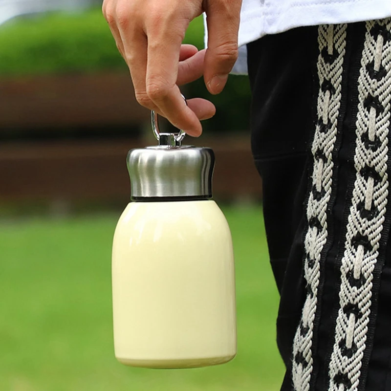 Портативная Термобутылка Для Воды Из Нержавеющей Стали 300 Мл Милая Маленькая