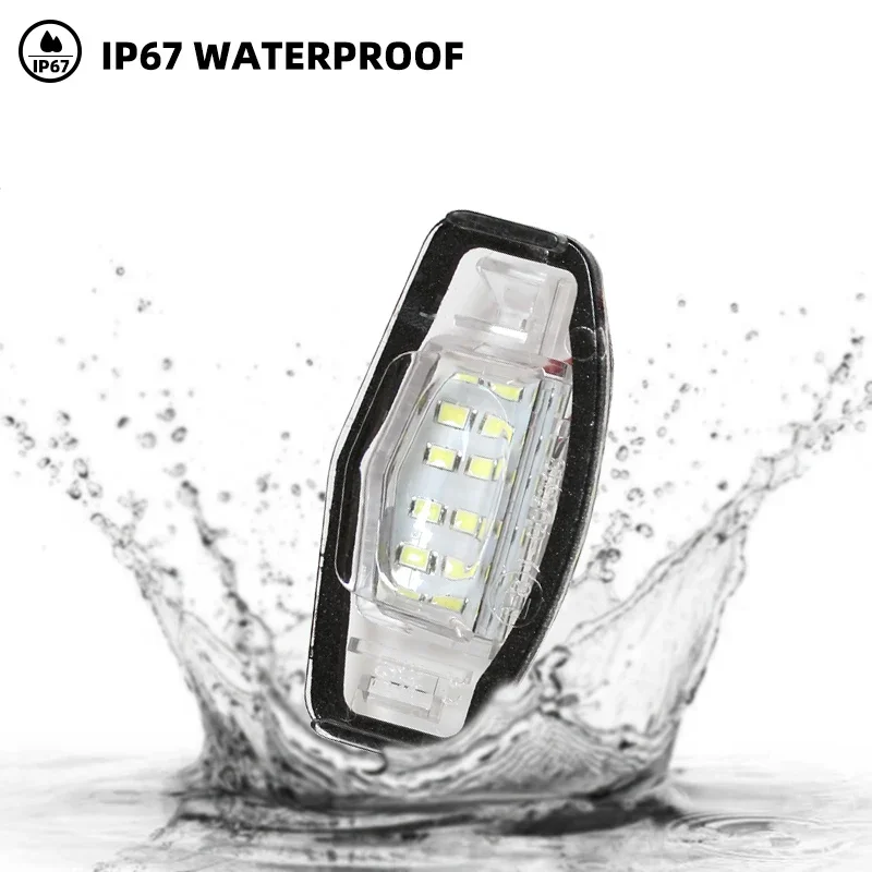 2 шт. светодиодный светильник номерного знака автомобиля Acura MDX RL TL TSX ILX для Honda Civic