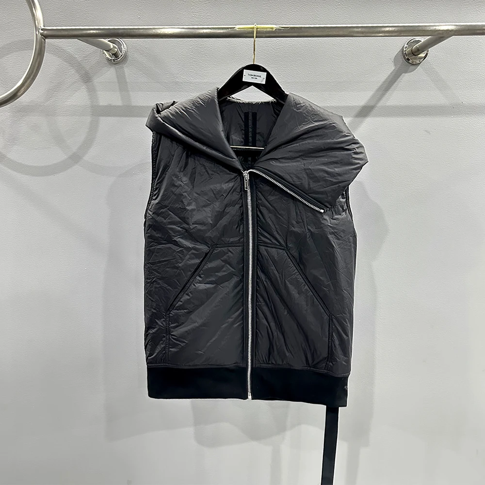 Мужская зимняя куртка-пуховик с капюшоном в готическом стиле