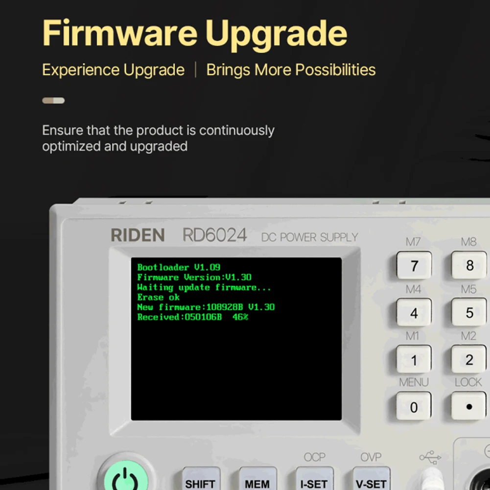 RD6024 24A Регулируемый понижающий цифровой источник питания напряжения и тока 2 4