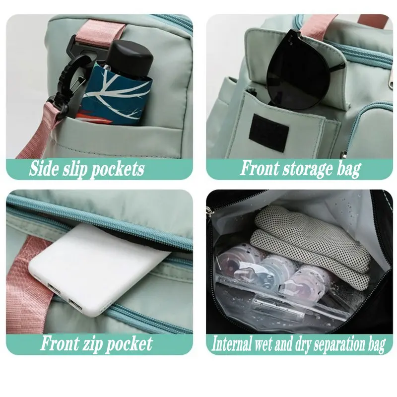 Женская водонепроницаемая спортивная сумка через плечо