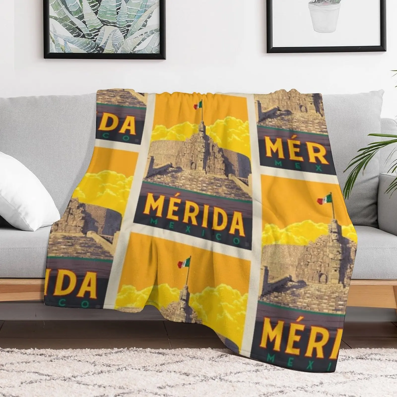 Меріда Мексика Плед одеяла и декоративные