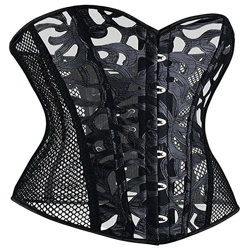 

Модная женская юбка с вырезами, сексуальная юбка, формирующая талию, корсет с бюстом, с крючками XL