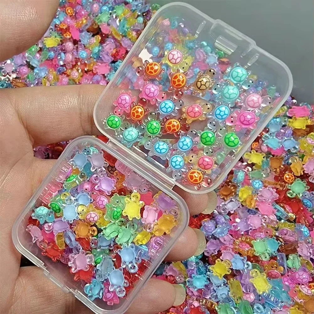 

Светящиеся мини-черепашки из смолы Feisifan