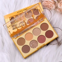 872a matte pearl 8 color eye shadow chocolate color makeup plate popular color new beauty makeup products
