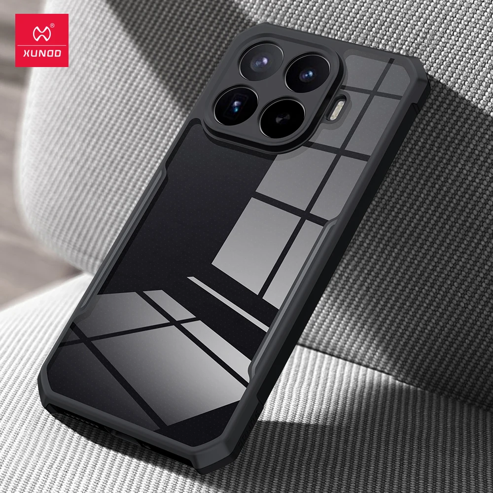 Фото Чехол XUNDD для Xiaomi 17T Pro/17T с защитой от ударов, прозрачный, устойчивый к царапинам, с защитой камеры. №3