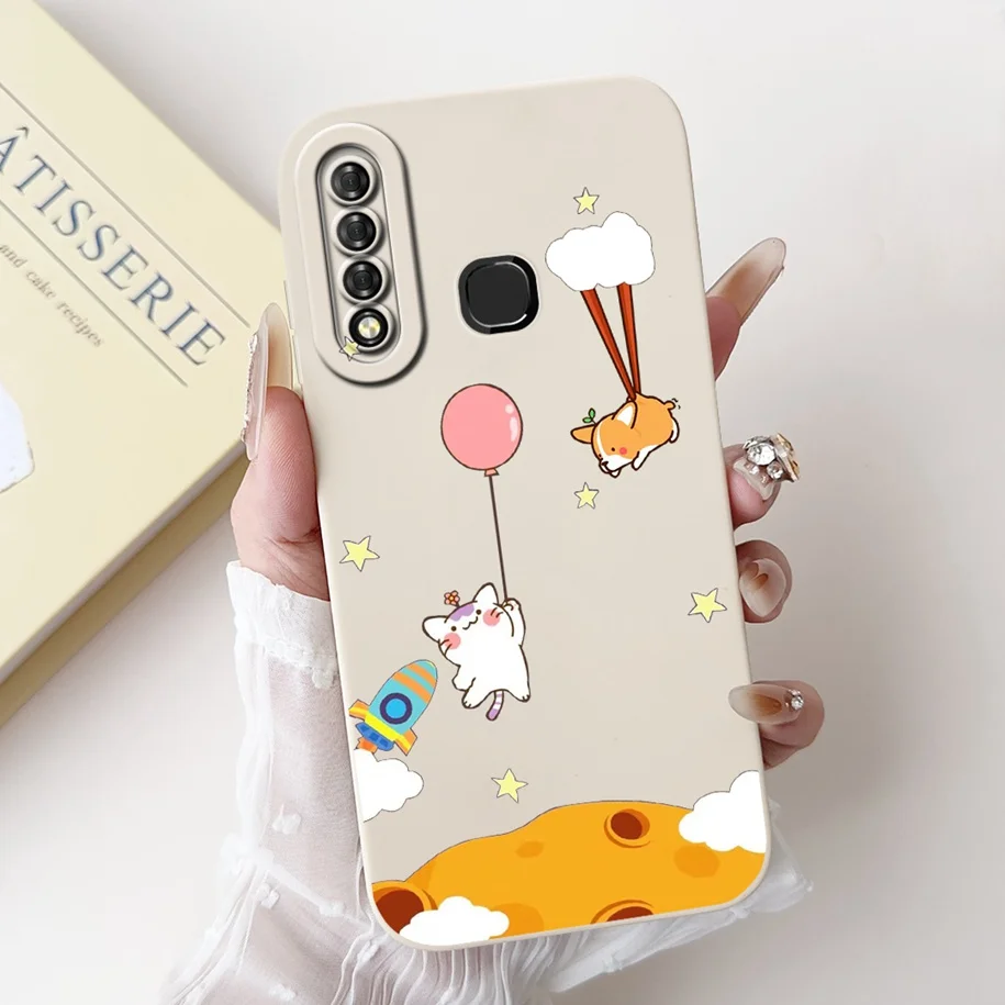 For Infinix Smart 3 Plus Case X627 Popular Flower Liquid Soft Silicone Phone Cases S4 X626B Smart3 Cover Fundas