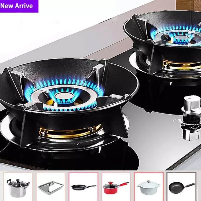 

New Arrived Energy Saving Bracket Support Burner Gas Stove Rack Hobs Cooker Kitchen Tools Cookware Accessories Stove Protector