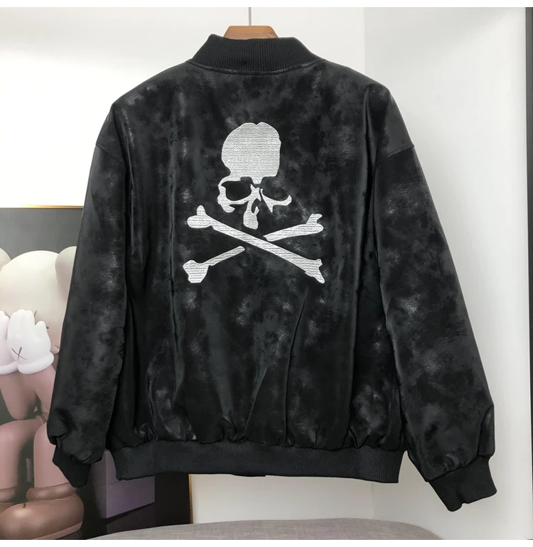 

2022 MASTERMIND loose jacket men MMJ street dark wind camouflage embroidered baseball uniform jacket WY669