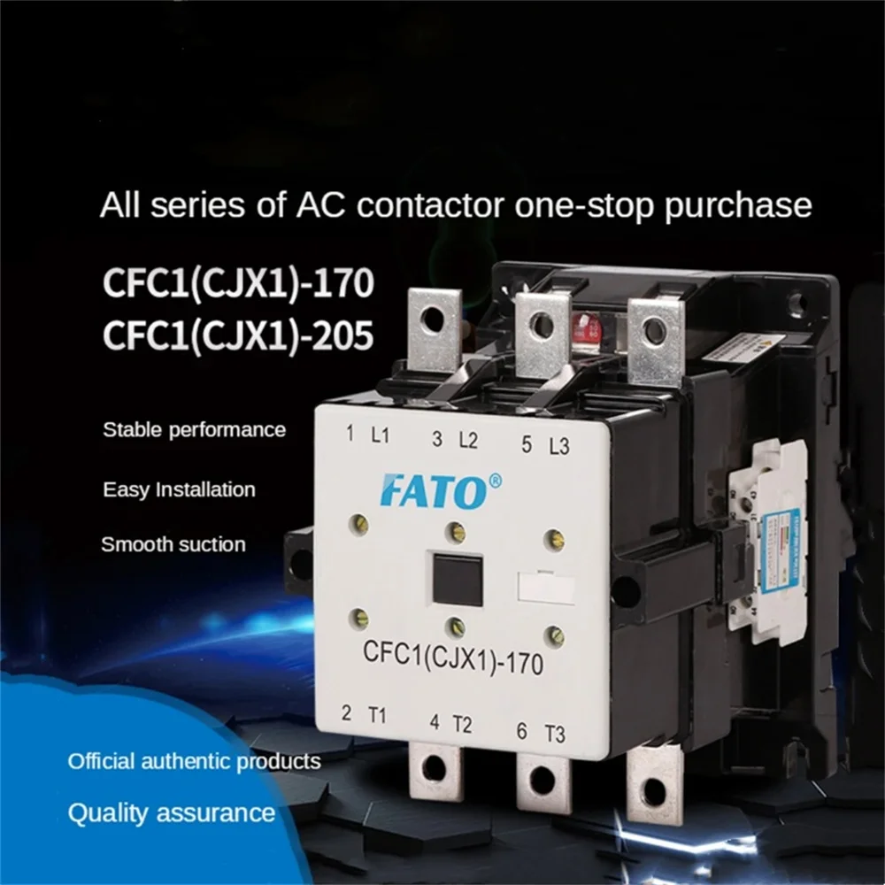 Huatong CFC1 (CJX1) -110 140 170 205A контактор переменного тока 300 400A Высокоточный медная