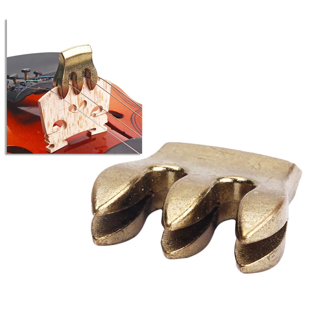 

B36 Metal Violin Mute Practice Silencer 3-Prong Fiddle Silencer Violino Mute Violino Practice Accessories for Violin