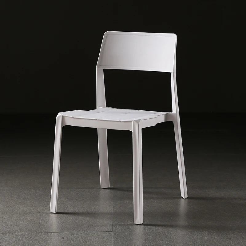 

Modern Dining Room Chairs White Floor Minimalist Home Relaxing Chair Plastic Fashionable Bedroom Sandalye Kitchen Furniture