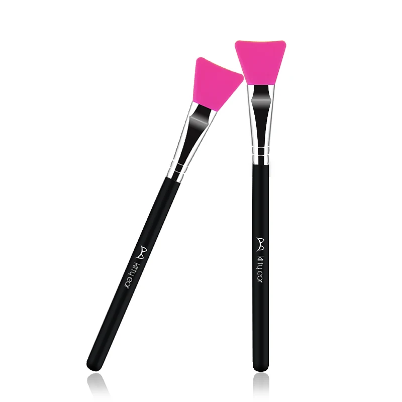 

Professional Silicone Mask Brush for DIY Facial Mask Mud Application Gel Flexible Facial Mud Soft Tip Applicator Care Tools