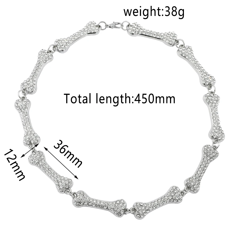 Ожерелье-чокер в стиле хип-хоп для мужчин и женщин украшение вечерние готическом