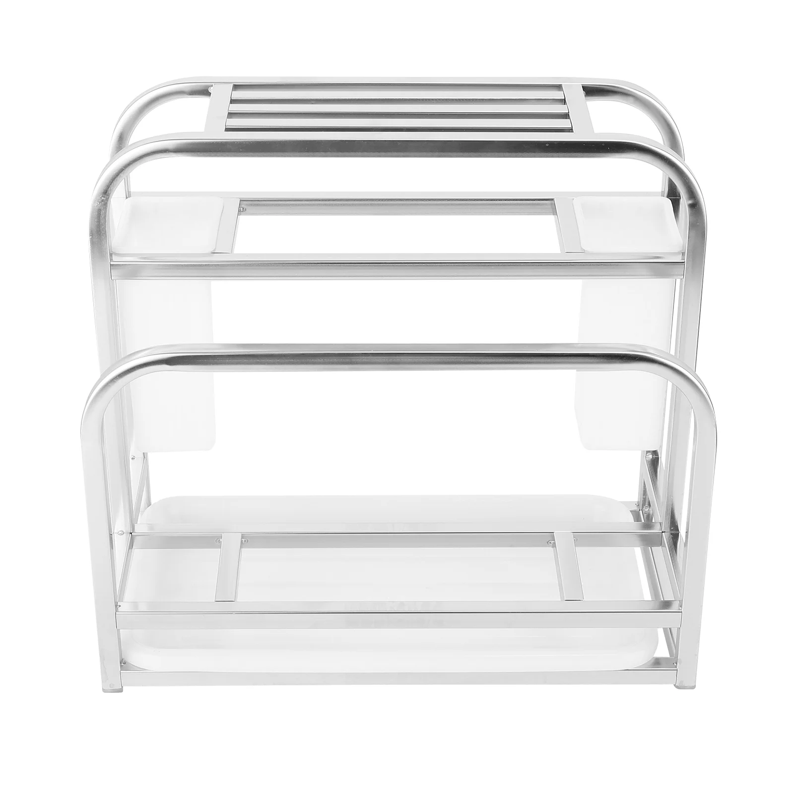 

1Pc Stainless Steel Cutting Tool Rack Multifunctional Cutlery Organizer Silver