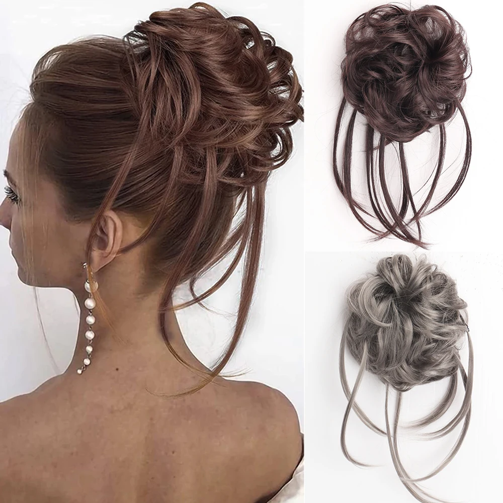 

Женский длинный синтетический парик AZQUEEN, черный, коричневый, блонд