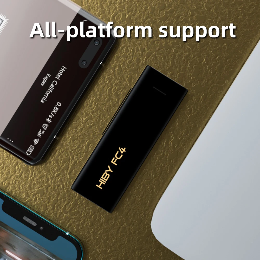 HiBy FC4 MQA аутентифицированный ключ USB DAC декодирование аудио усилитель наушников
