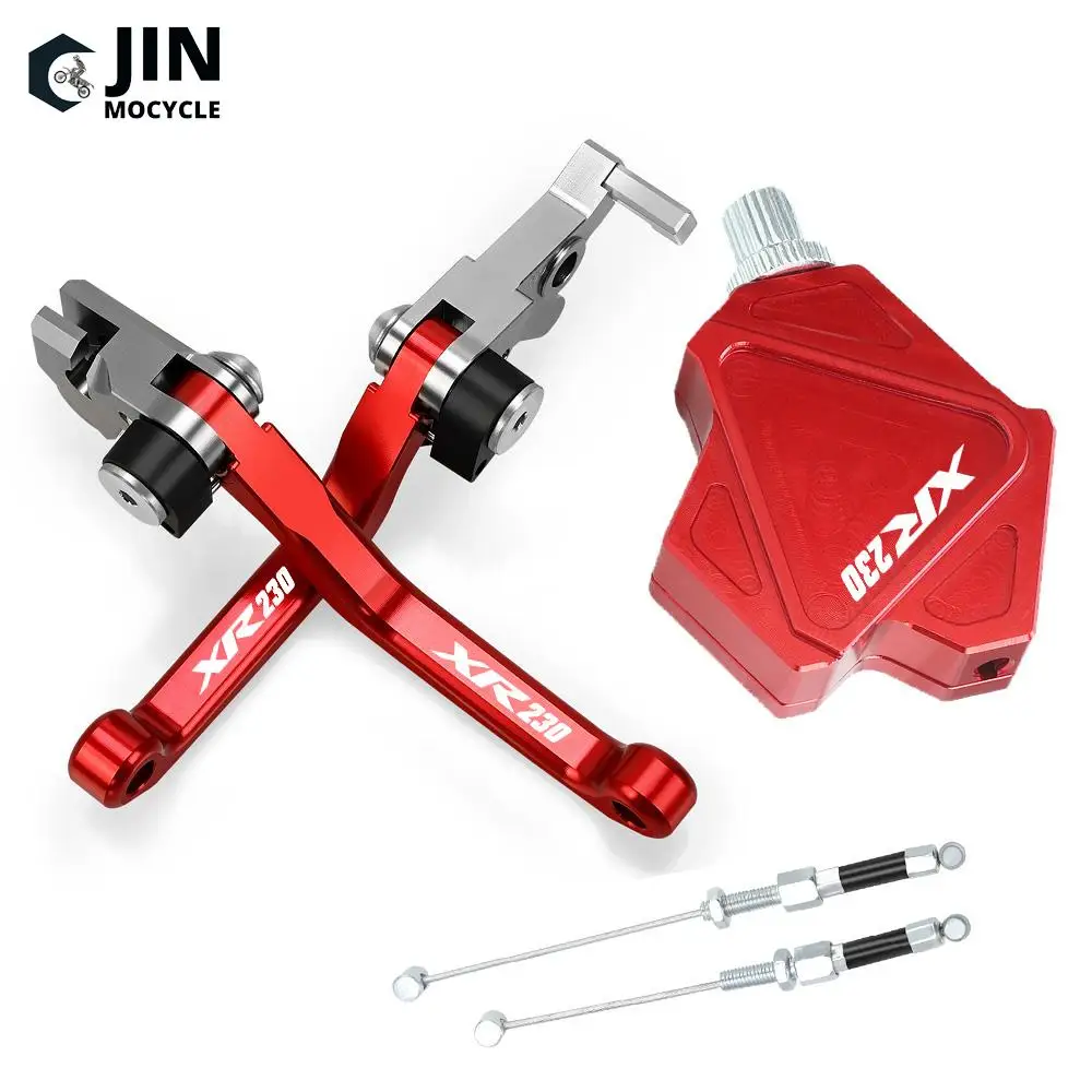

For HONDA XR230 MOTARD 2005-2012 2011 Motorcross Accessories CNC Stunt Clutch Lever Easy Pull Cable System Brake Clutch Levers