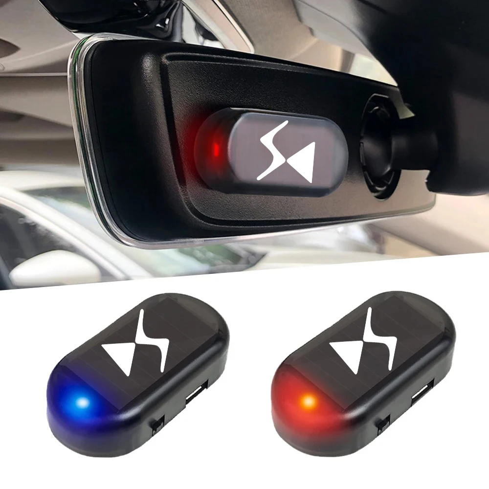 1 шт. автомобильный светодиодный светильник безопасности на солнечной энергии